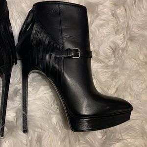 YSL-New in box — High heel booties, with box